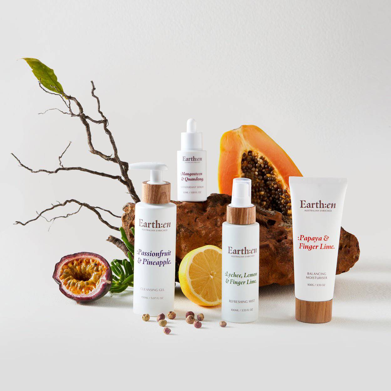 Earth:en 4-Step Normal to Combination Skin Routine - Earth:en