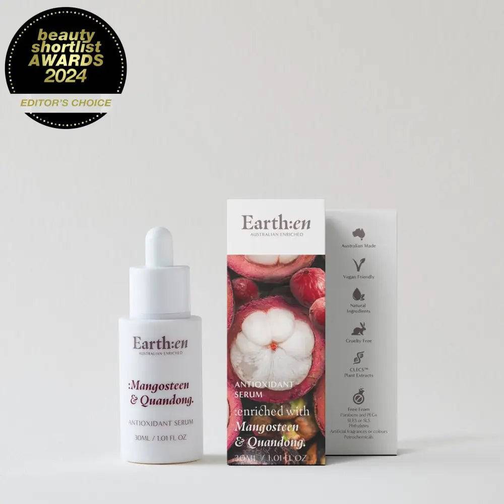 Antioxidant Serum, Mangosteen & Quandong | 30ml - Earth:en